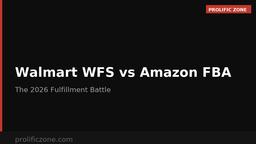 Walmart WFS vs Amazon FBA fulfillment battle 2026 comparison