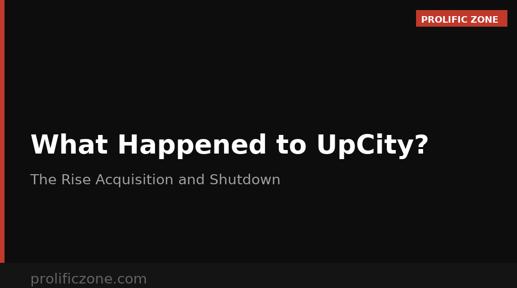what happened to UpCity shutdown 2026