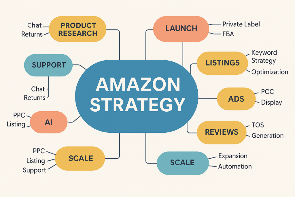 Amazon Strategy Mind Map – Prolific Zone