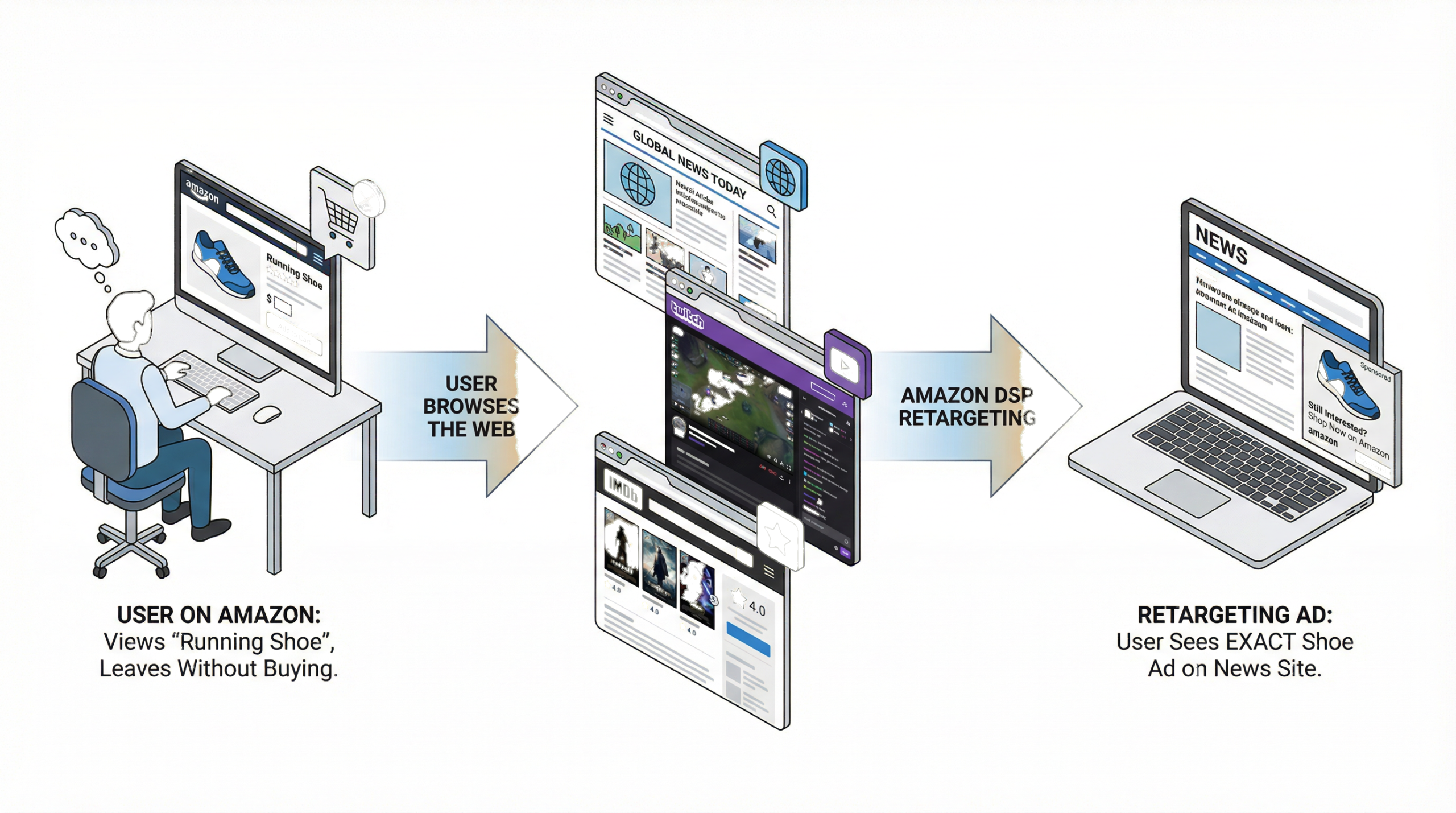 Amazon DSP Retargeting Visual