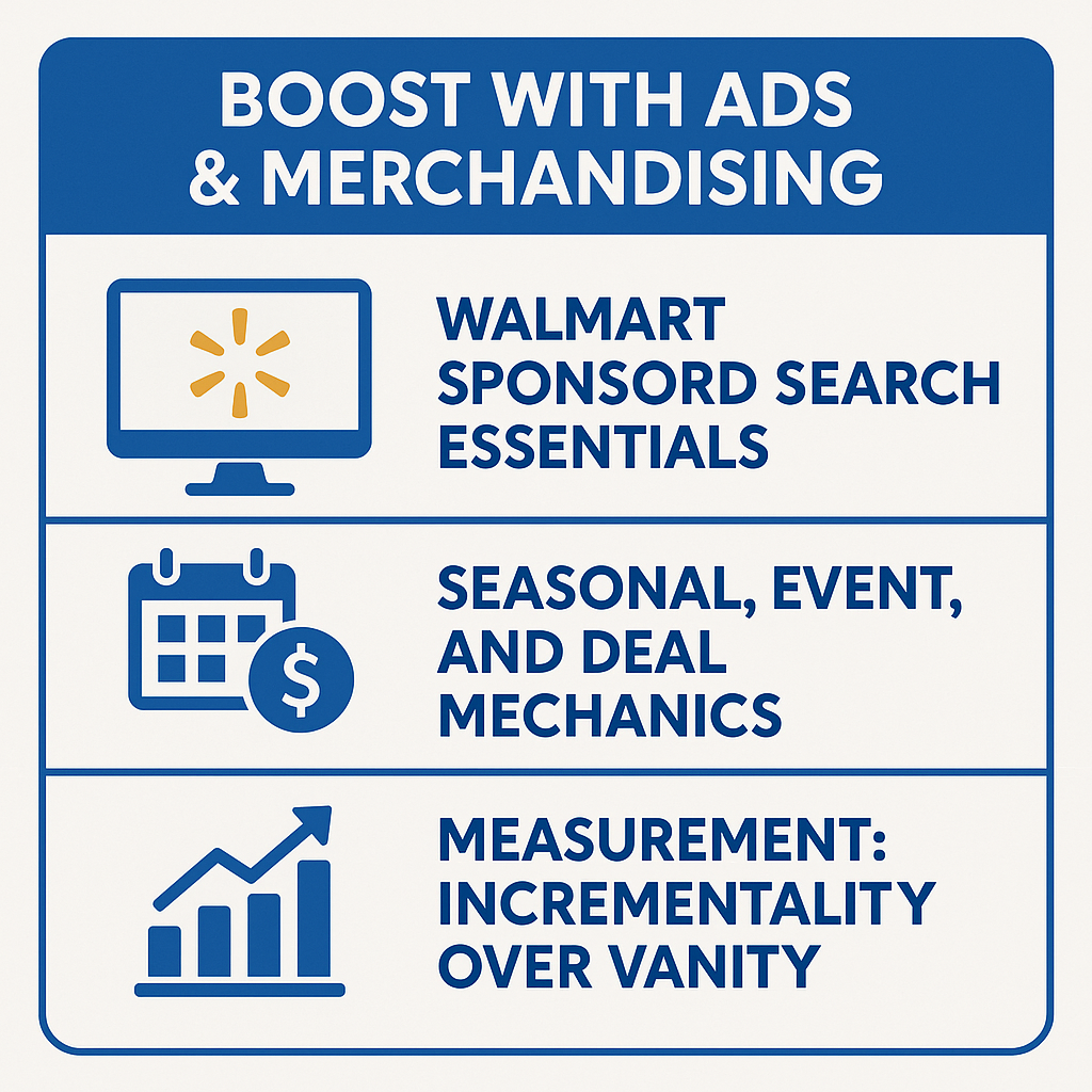 Walmart ads vs Organic